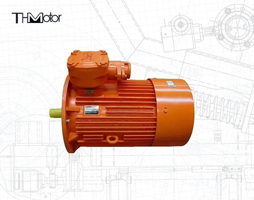 380-440V IMB3 Motore elettrico ignifugo da -15°C a 40°C Temperatura ambiente 200 KW