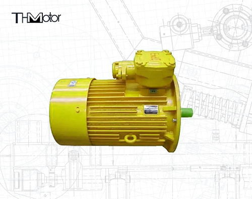 380-440V IMB3 Motore elettrico ignifugo da -15°C a 40°C Temperatura ambiente 200 KW