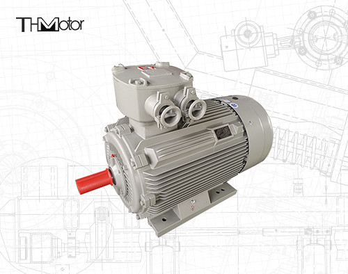 Motore elettrico ignifugo asincrono IP44 IP54 IP55 del fan del ventilatore di YBF