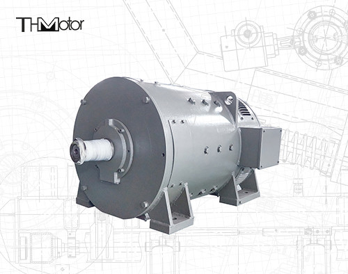 motore ad alta tensione di alta tensione del motore elettrico di 250kw 300kw 400KW YRKK   10000V 740rpm