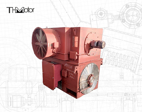 Motore sincrono trifase IP44 del rotore arrotolato di induzione di 6KV 10KV