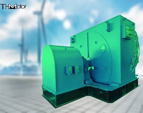 2200kw ha fabbricato l'alto motore asincrono d'acciaio del rotore arrotolato di coppia di torsione B3 V1