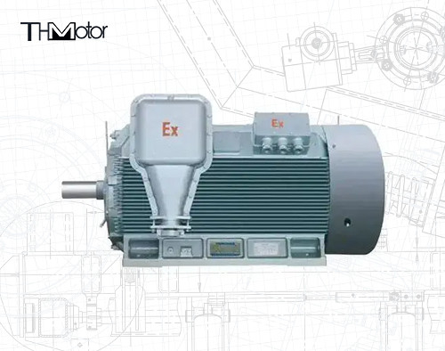 IP55 Motore elettrico resistente alle fiamme 50Hz VVVF Regolamento della velocità ≤ 70dB Livello acustico