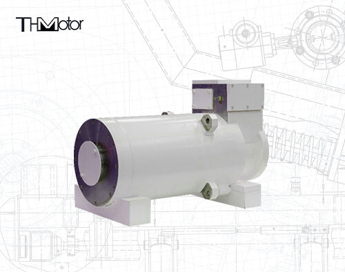 Motore asincrono trifase da 1000KW con raffreddamento IC37W e protezione IP56 per applicazioni su tagliatrici di carbone